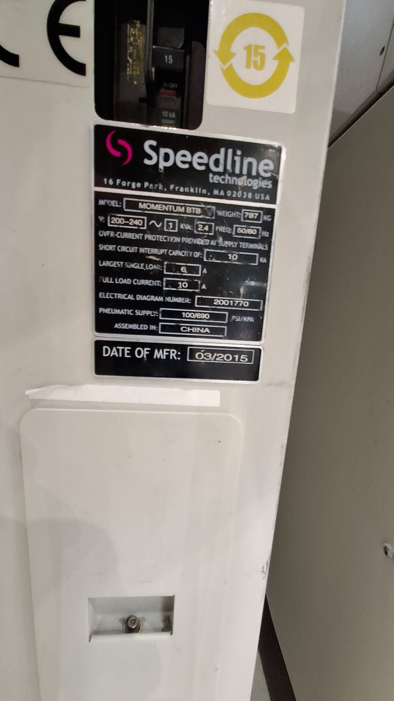Speedline MPM 100 Screen Printer