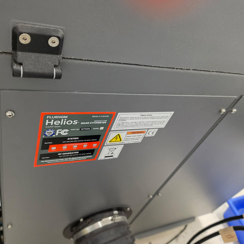 Fluidigm Helios CyTOF 2 Mass Cytometer