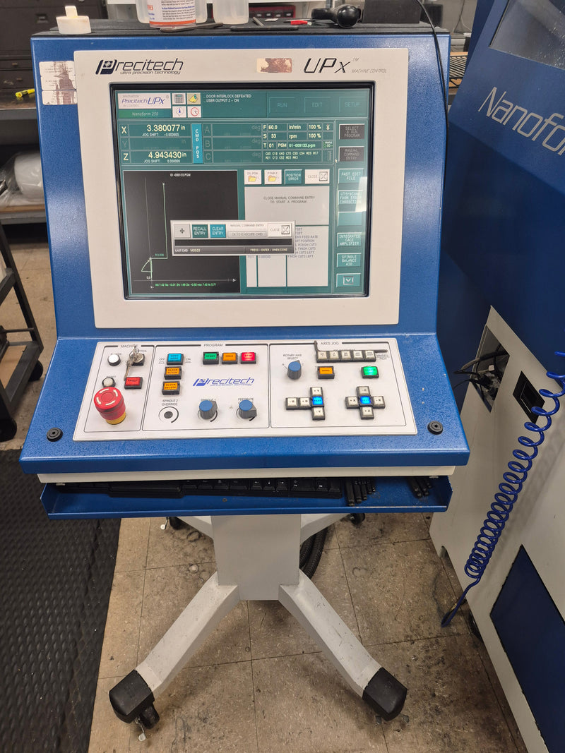 Precitech Nanoform 250 Ultra-Precision Lathe