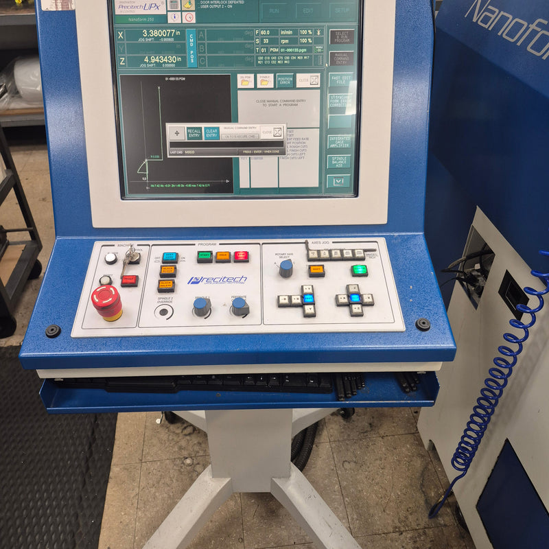 Precitech Nanoform 250 Ultra-Precision Lathe