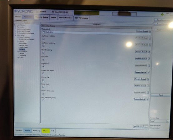 Mycronic / Mydata MY 600 JX Printer