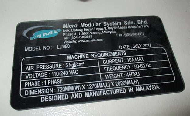 Micro Modular System LU 950 Loader