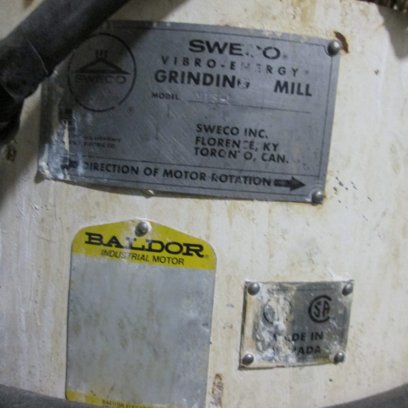 Sweco M 18 L Grinding De-Burring Shaker