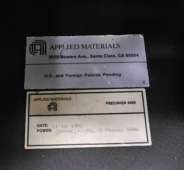 Applied Materials P 5000 Etcher