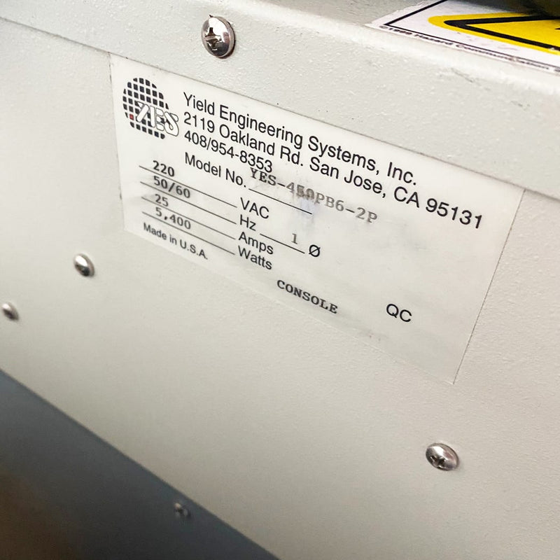 Yes 450 PB 6-2 P Polyimide Bake Oven