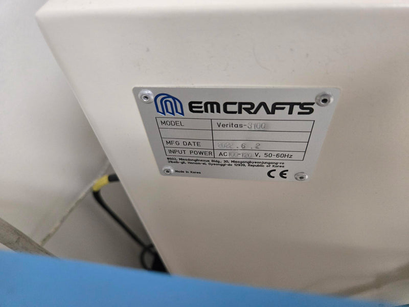 Emcrafts Veritas 3100 SEM (Scanning Electron Microscope)