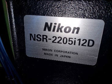 Nikon NSR 2205 i 12 D i-Line Stepper