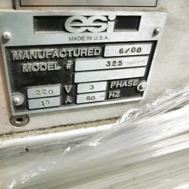 ESI 325 Chipstar Machine