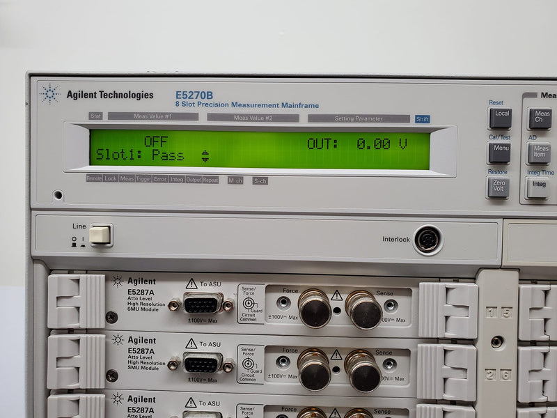Agilent E 5287 A Atto Level High Resolution SMU Module