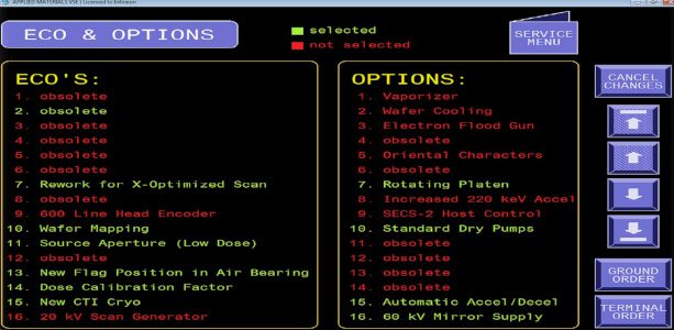 Varian E 500 EHPI Medium Current Implanter