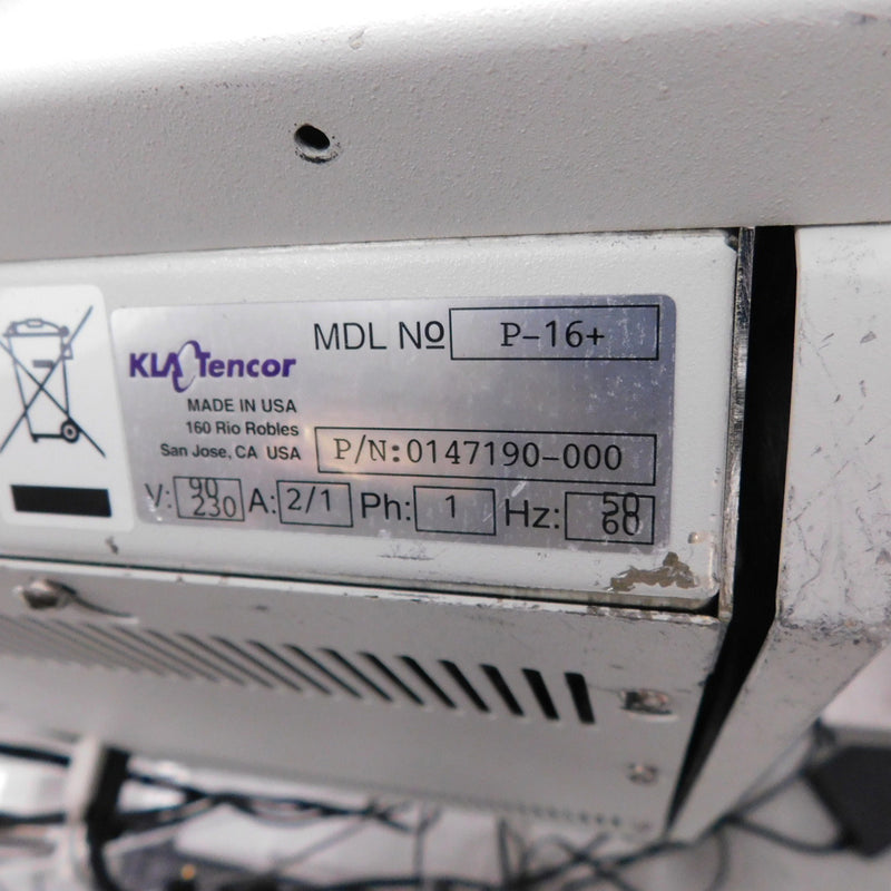 KLA P 16 + Profilometer