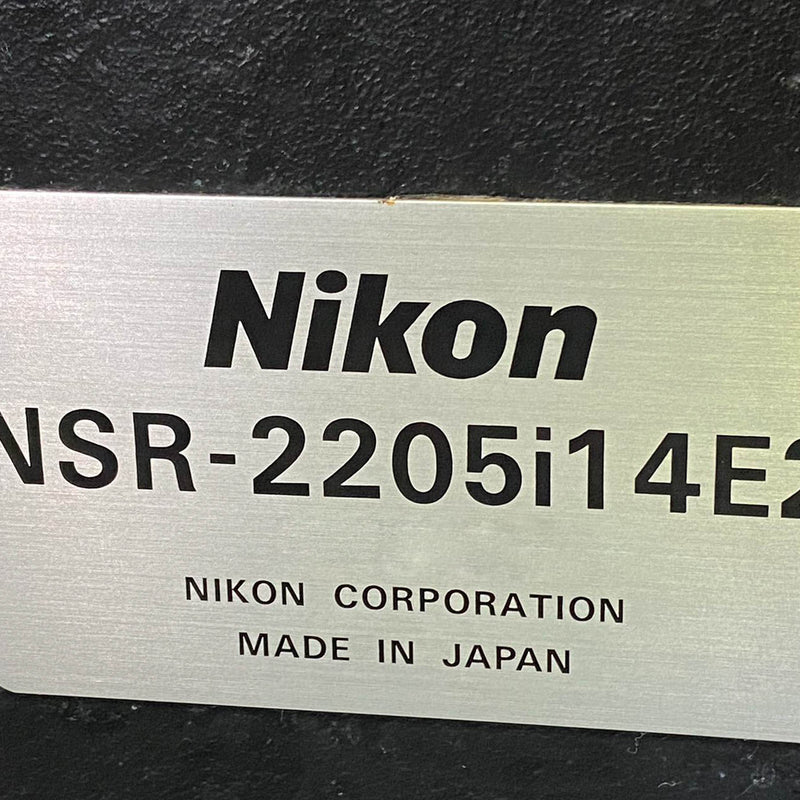 Nikon NSR 2205 i 14 E 2 i-Line Stepper