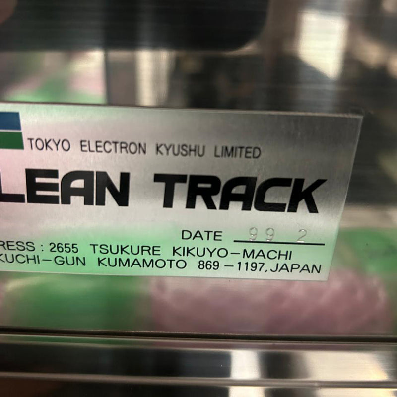 Tel Clean Track Act 8 Resist Coater / Developer
