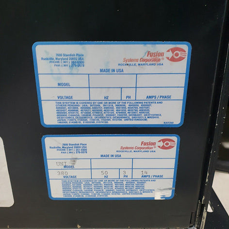 Axcelis 200 MCU Asher