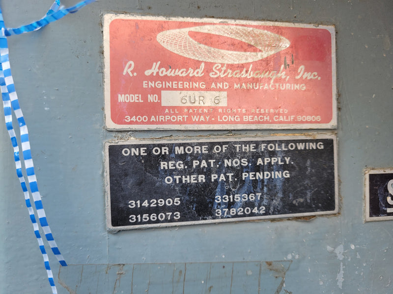 Strasbaugh 6 UR 6 Polisher