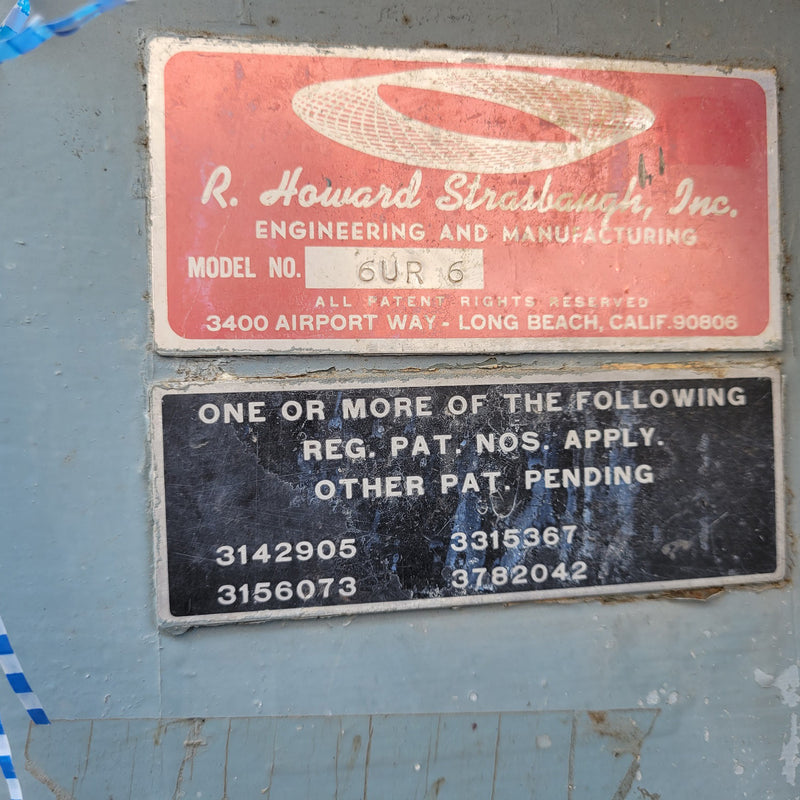 Strasbaugh 6 UR 6 Polisher