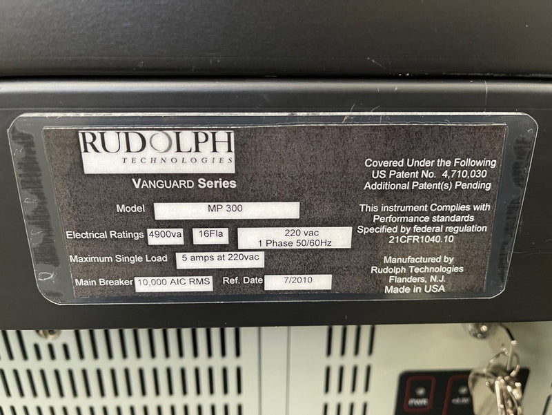 ONTO / Rudolph MetaPulse 300