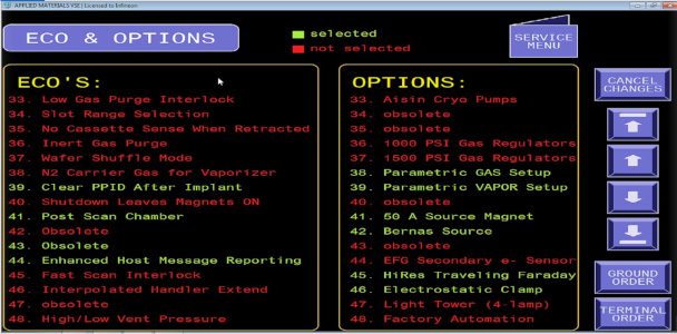 Varian E 500 EHPI Medium Current Implanter