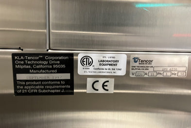 KLA Surfscan 6220 Particle Defect System