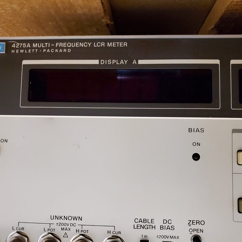 Keysight / Agilent 4275 A Multi-Frequency LCR Meter