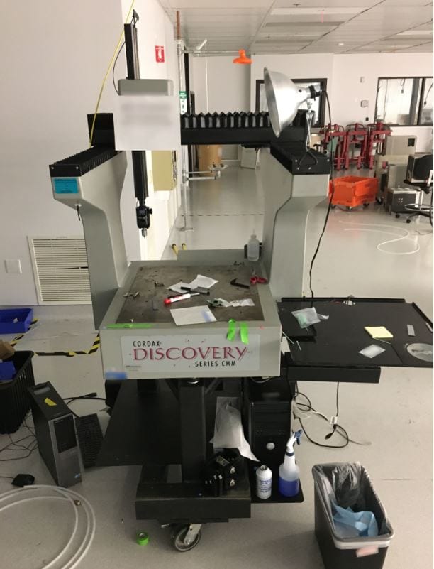 Sheffield D-8 CMM (Coordinate Measuring Machine)