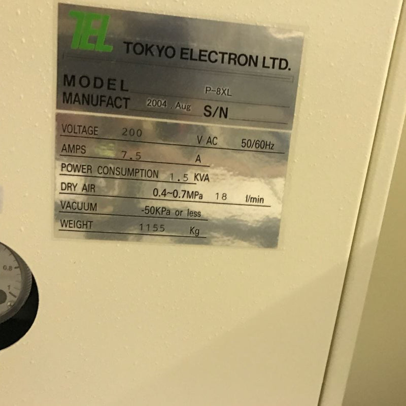 Tel P 8 XL Automatic Wafer Prober