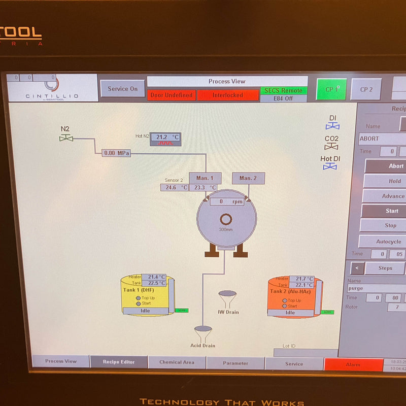 Semitool Cintillio SAT (Spray Acid Tool)