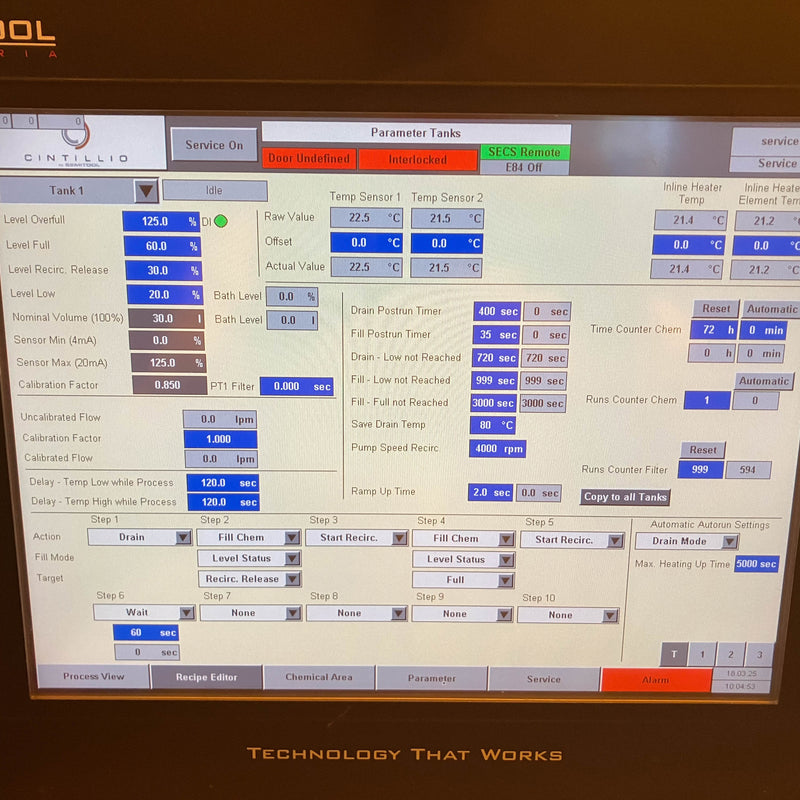 Semitool Cintillio SAT (Spray Acid Tool)