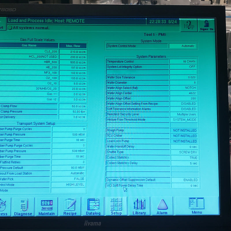 Lam TCP 9400 SE Etcher