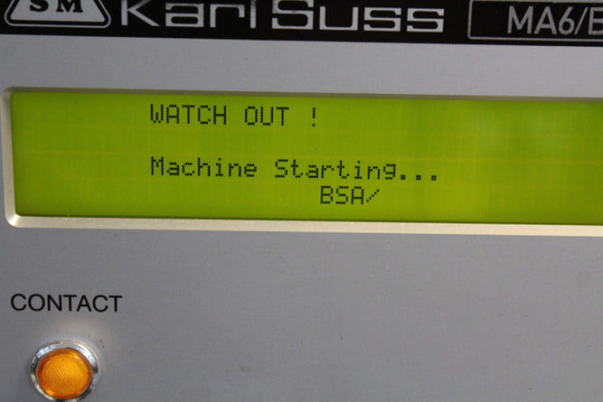 SUSS MA 6 / BA 6 Gen 2 Mask Aligner