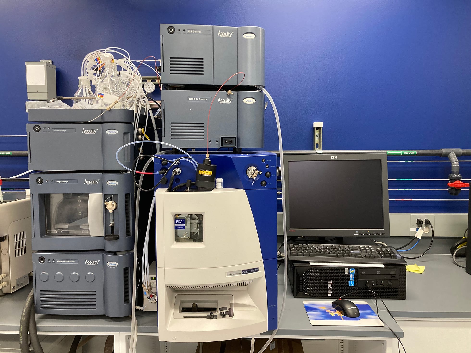 Waters Quattro LC-MS-MS (Liquid Chromatography–Tandem Mass Spectrometr ...