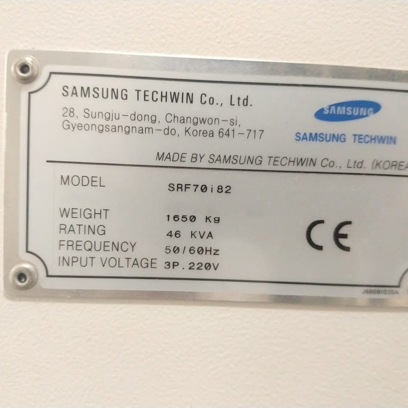 Samsung SRF 70 i 82 Reflow Oven