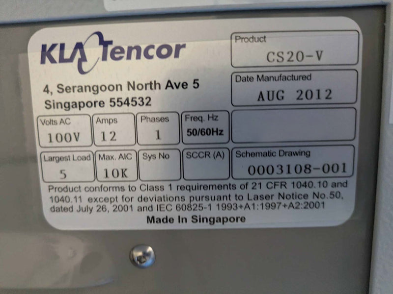 KLA Candela CS 20 V