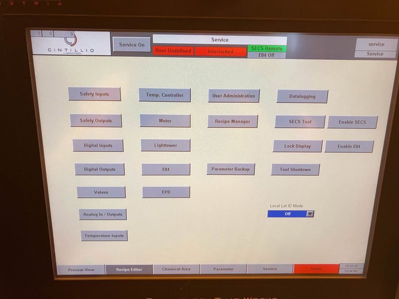 Semitool Cintillio SAT (Spray Acid Tool)