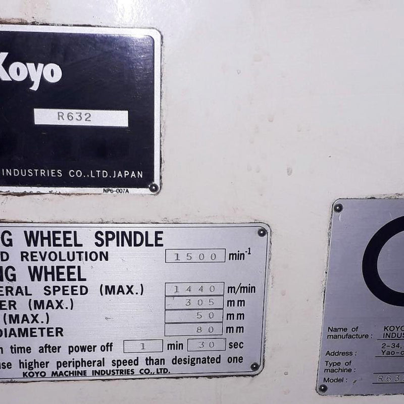 Koyo R 632 Stator Disc Grinder