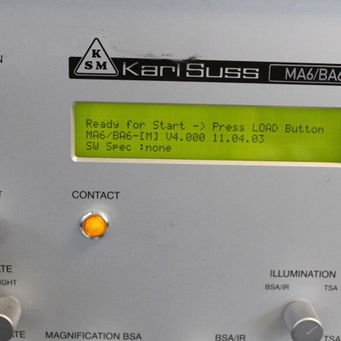 SUSS MA 6 / BA 6 Gen 2 Mask Aligner