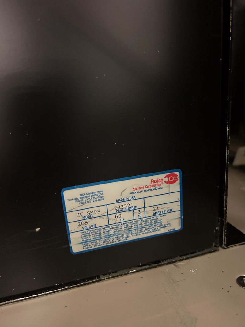 Axcelis 200 MCU Asher