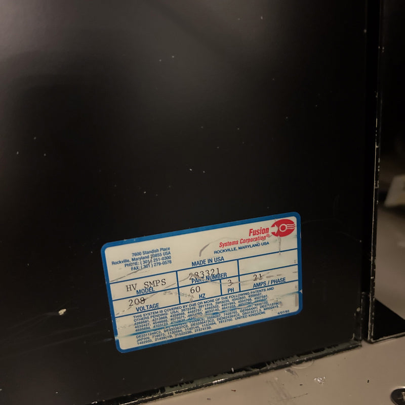 Axcelis 200 MCU Asher