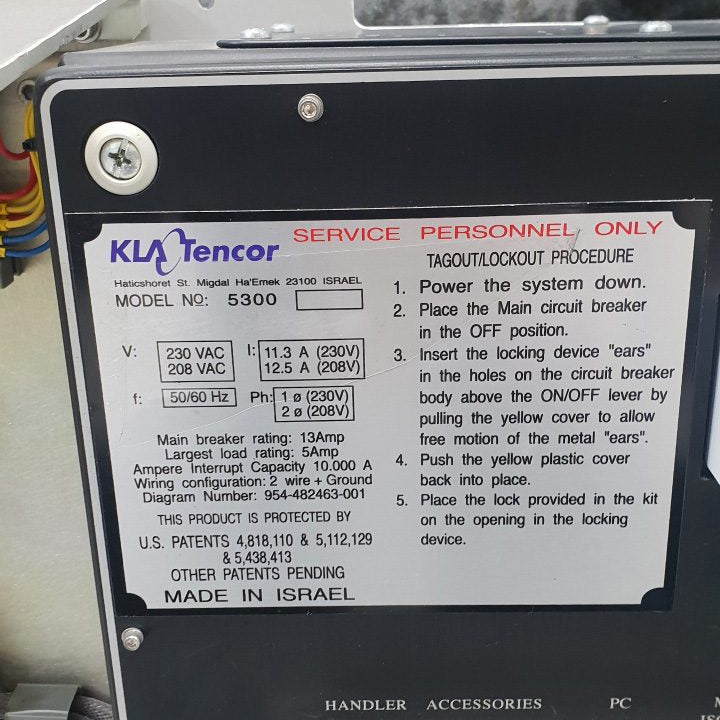 KLA 5300 Overlay Measurement System
