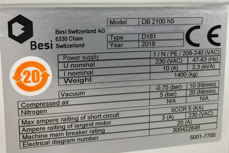 Esec DB 2100 HS Die Bonder