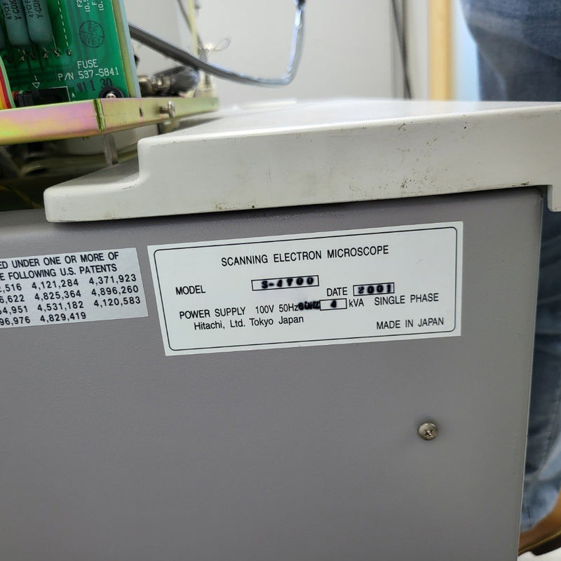 Hitachi S 4700 II SEM (Scanning Electron Microscope)