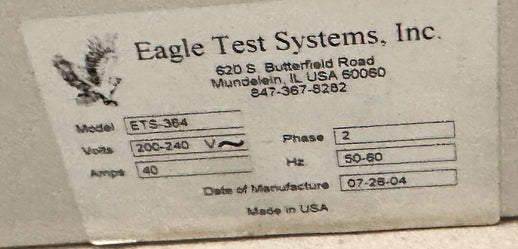Teradyne / Eagle ETS 364 Tester