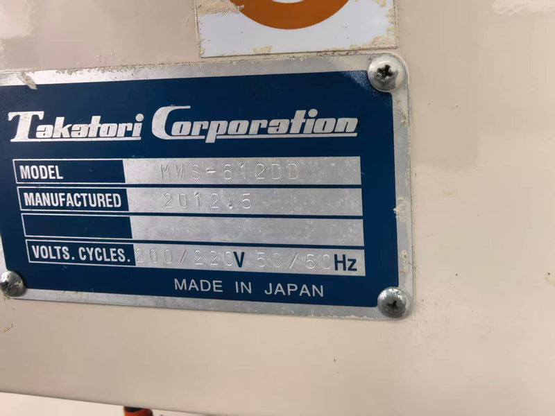 Takatori MWS 612 DD Wire Saw