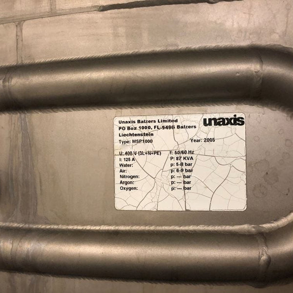 Oerlikon Balzers MSP 1000 Platform Coating Machine