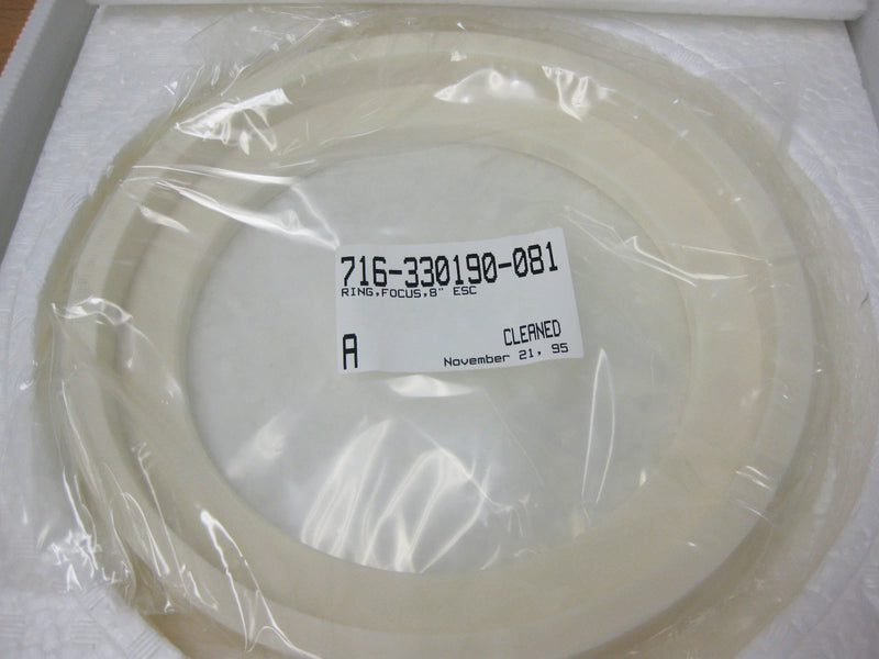 Lam P/N: 716-330190-081 Focus Ring