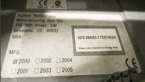 Keysight / Agilent 3070 Series 3 ICT (In Circuit Tester)