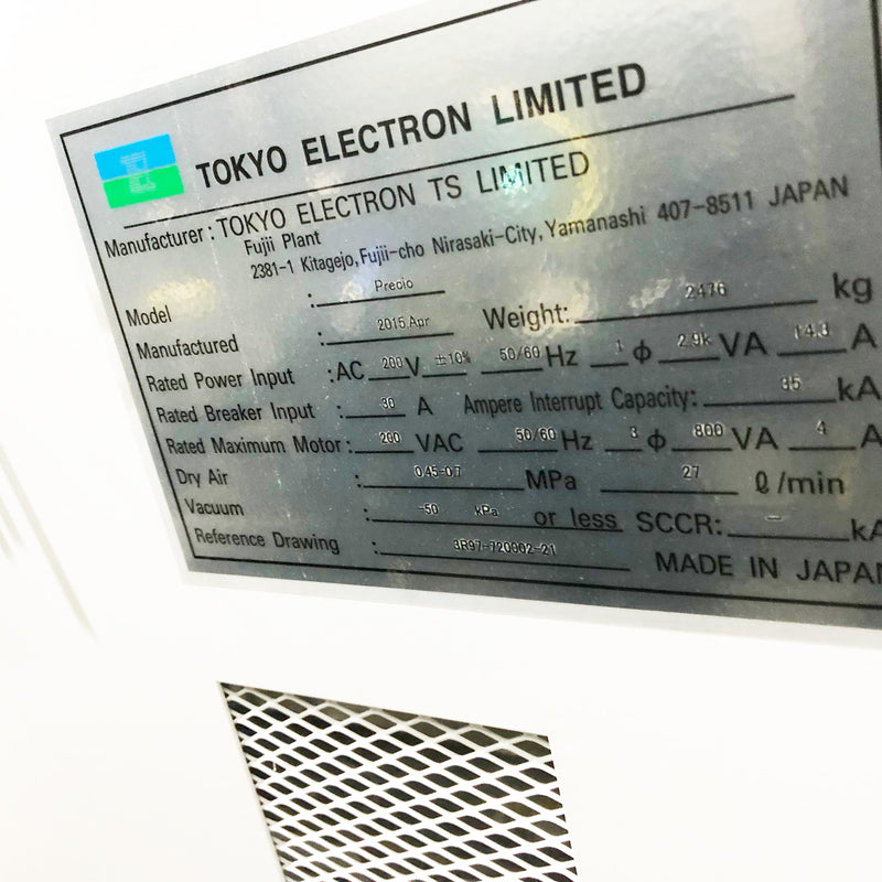 Tel Precio Automatic Wafer Prober