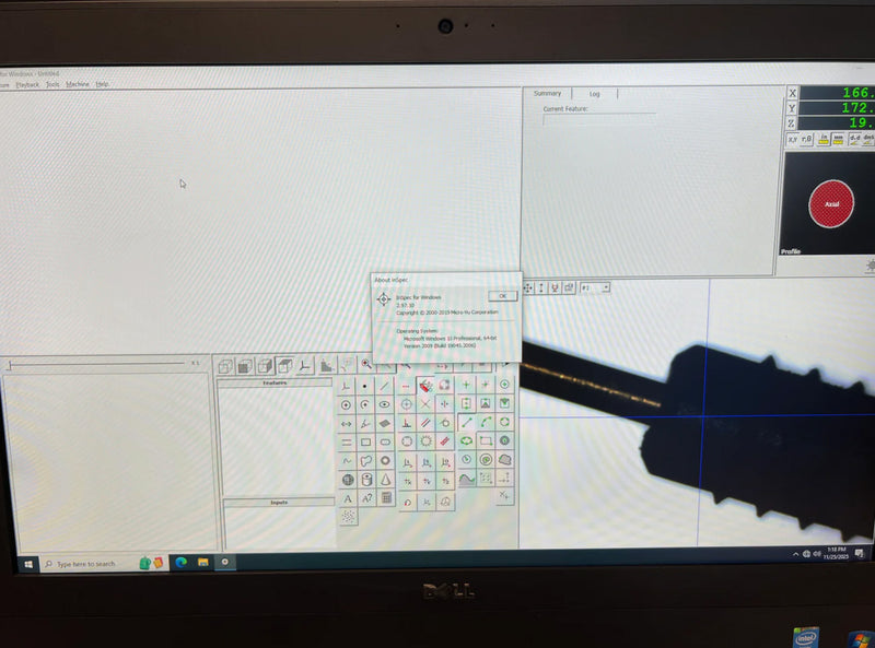 Micro-Vu Vertex 312 UC Measuring Machine
