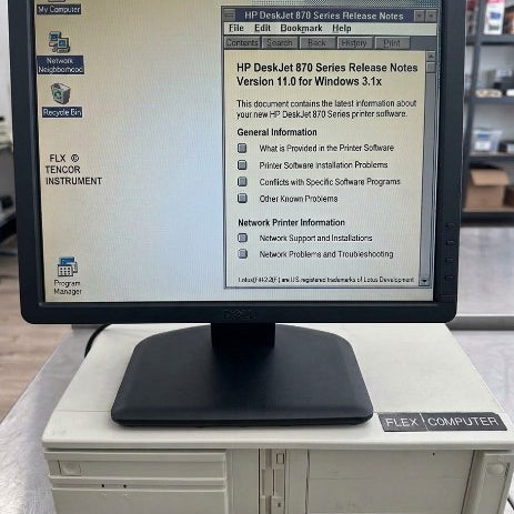 KLA FLX 2320 A Thin Film Stress Measurement System