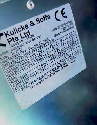 K&S Rapid Wire Bonder